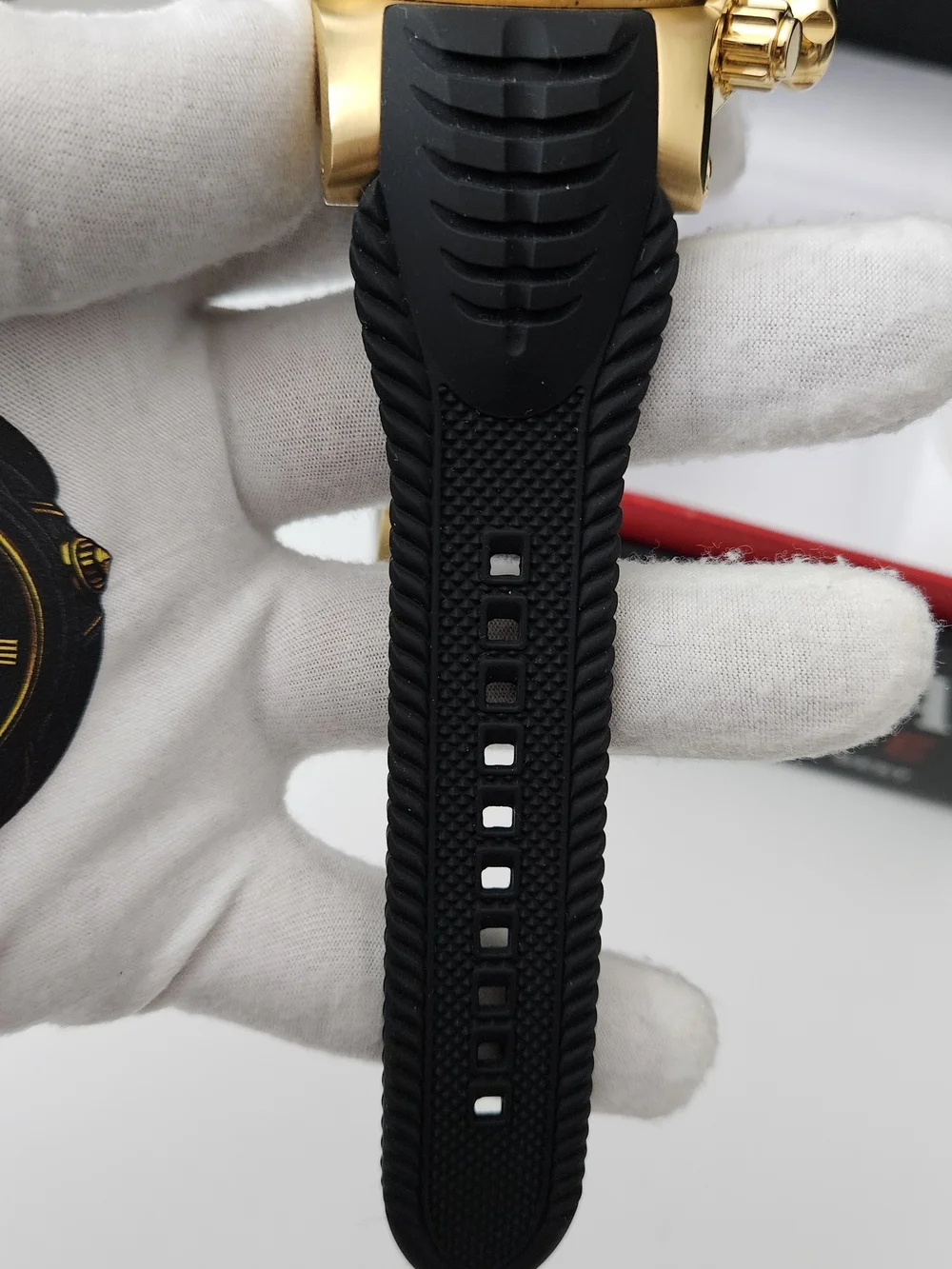 Invicta Reserve Venom 29761 Gold Tone 53.7mm Chronograph Men's Watch.